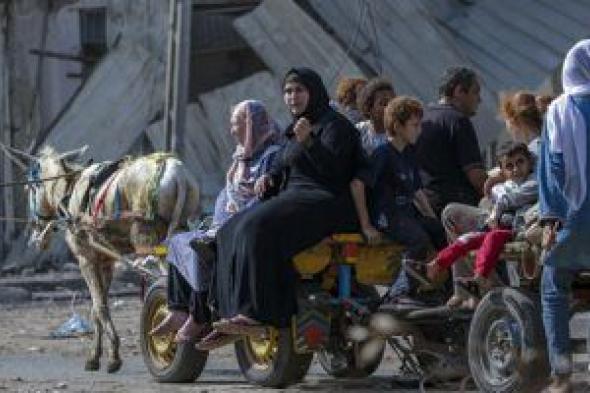 الفرار من صافرات الإنذار.. إجلاء سكان شمال غزة بعد التحذير الإسرائيلي