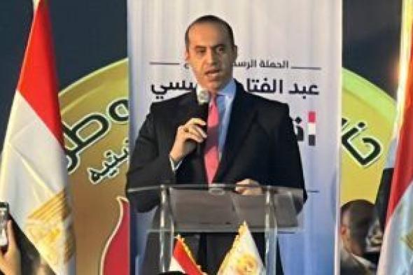 رئيس حملة السيسى من الإسكندرية: نهضة اقتصادية كبيرة بالأيام المقبلة