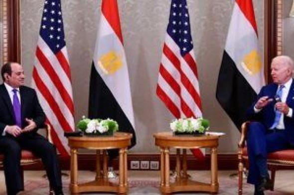 بايدن يؤكد رفض الولايات المتحدة القاطع لتهجير الفلسطينيين إلى الأراضى المصرية