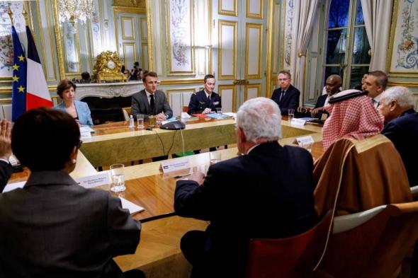 اللجنة الوزارية العربية - الإسلامية تعقد اجتماعاً رسمياً مع الرئيس الفرنسي