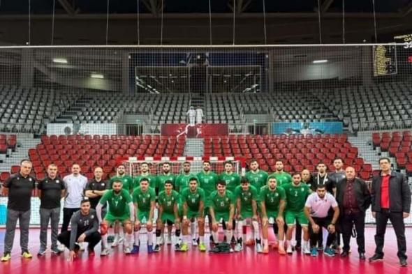 منتخب كرة اليد يحقق فوزا في أول ودية أمام العراق بقطر