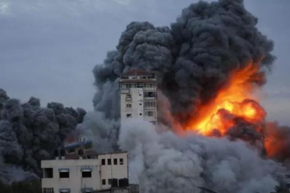 استهداف المستشفى الأوروبي في خان يونس بقطاع غزة