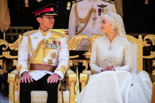 احتفالات فخمة في بروناي بزفاف الأمير عبد المتين