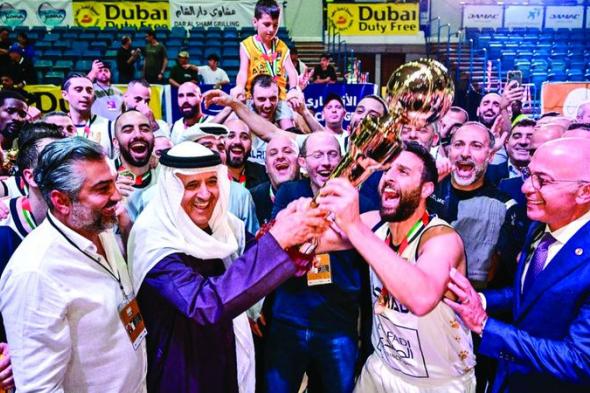 الرياضي اللبناني بطلاً لـ «سلة دبي»