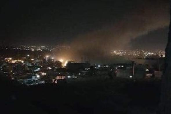قصف جوى أمريكى يستهدف عدة مواقع فى مدينة الميادين شرقى سوريا