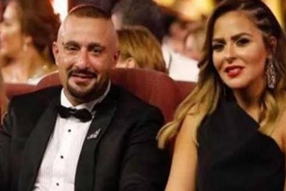 انفصال أحمد السقا عن زوجته مها الصغير
