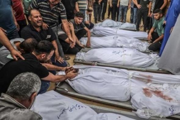 استشهاد 22 فلسطينيا قرب مستشفى كمال عدوان بمخيم جباليااليوم السبت، 18 مايو 2024 04:26 مـ   منذ 5 دقائق