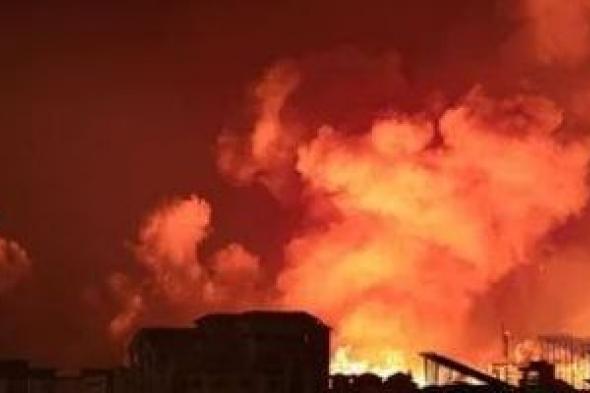 جيش الاحتلال يقصف 4 أبراج سكنية في مخيم البريج وسط قطاع غزة