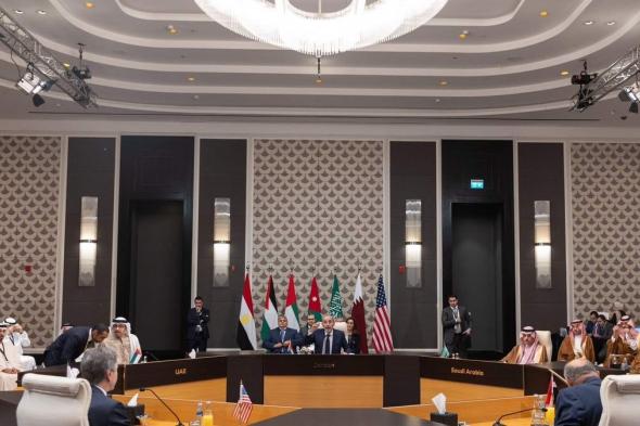وزراء خارجية المملكة والأردن والإمارات وقطر ومصر يؤيدون جهود الوساطة حيال الأزمة في غزة