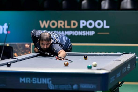 بطولة العالم للبلياردو "9 كرات" في جدة: "الشمري" يحقق انتصارًا مذهلاً