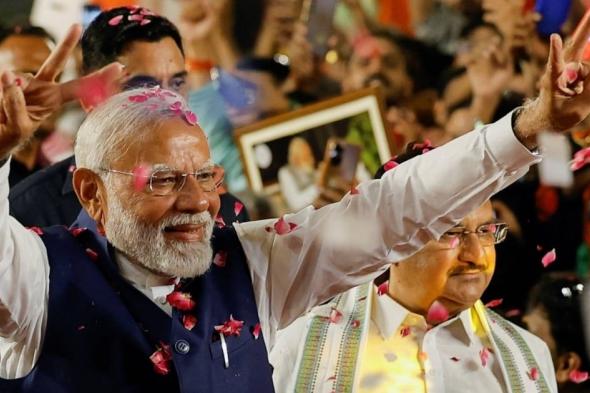 الهند.. "مودي" يعلن فوز تحالفه في الانتخابات
