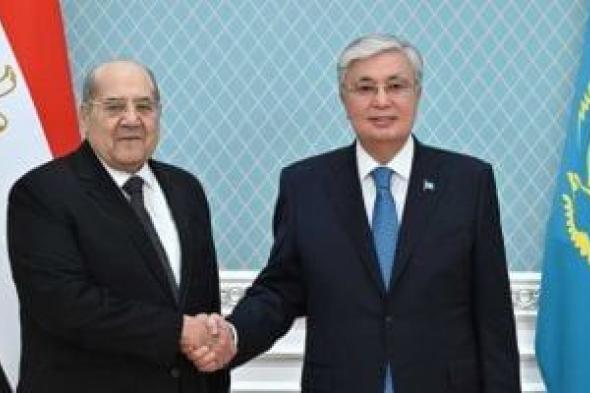 رئيس كاراخستان يشيد بمواقف الرئيس السيسي فى دعم القضية الفلسطينية