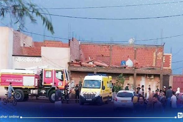 الأغواط: إصابة 3 أشخاص إثر انهيار جزء من جدار بسبب سوء الاحوال الجوية