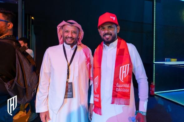 حضور أساطير الكرة السعودية في اليوم الثاني لحفل القادسية