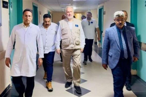 وفد الاتحاد الأوروبي يتفقد الجرحى الفلسطينيين فى مستشفى العريشاليوم الخميس، 6 يونيو 2024 06:05 مـ   منذ 19 دقيقة