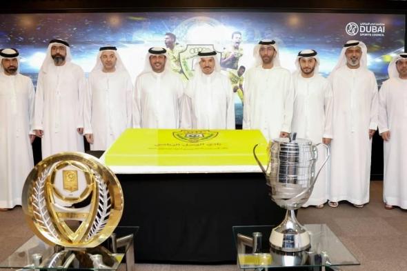 مجلس دبي الرياضي يحتفي بالوصل.. بطل الثنائية
