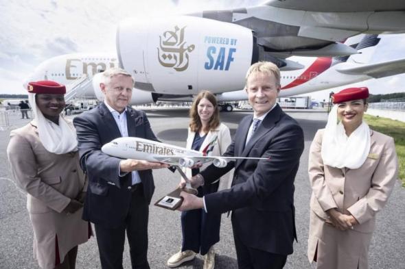 «طيران الإمارات» تنضم إلى المبادرة الألمانية للطاقة المتجددة في الطيران