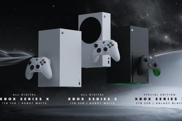 الكشف عن 3 نسخ جديدة من أجهزة Xbox Series X|S