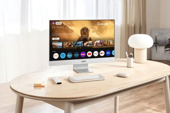 أسوس تعرض شاشة ZenScreen Smart مع Google TV