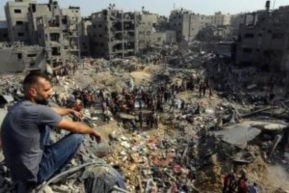 شهداء وجرحى فى قصف للاحتلال غرب مخيم النصيرات بقطاع غزة