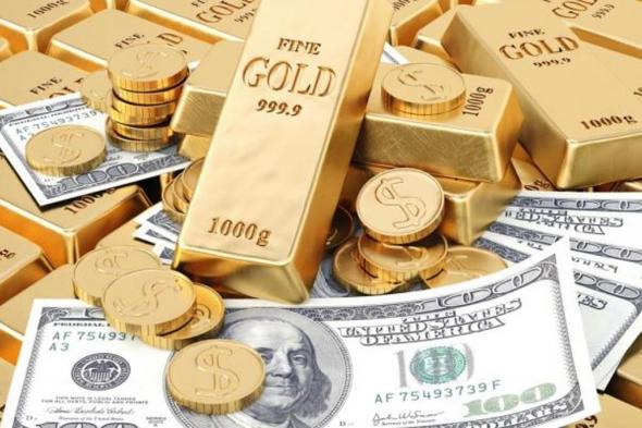 الذهب يتراجع متأثراً بقوة الدولار وترقب بيانات التضخم الأمريكية