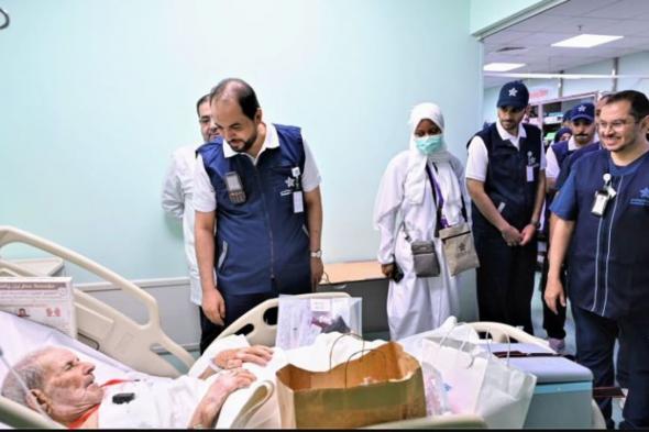 نقل 18 حاجا من «المرضى المنومين» بالمدينة المنورة عبر قافلة طبية إلى المشاعر المقدسة لأداء المناسك