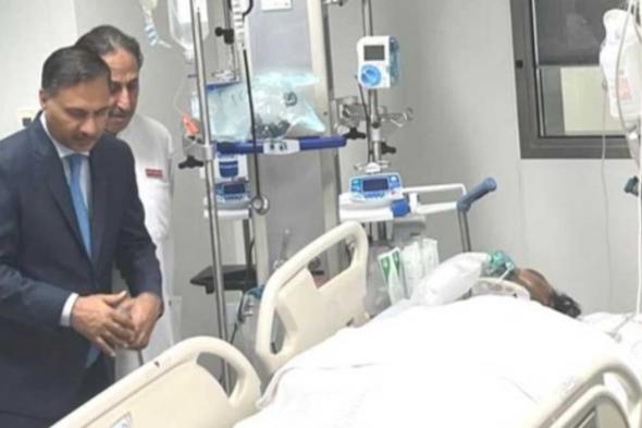 في أول إشارة إلى جنسية الضحايا.. السفير الهندي: نتابع الحالة الصحية لأكثر من 30 مصابًا من رعايانا بحريق الكويت