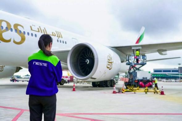 طيران الإمارات تبدأ استخدام وقود مستدام لرحلاتها من سنغافورة