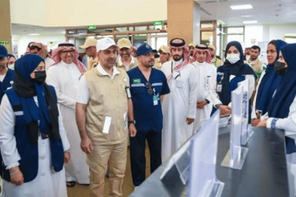 وزير الصحة يزور مستشفى قوى الأمن بمنطقة مكة المكرمة