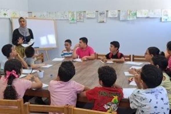 ورشة تدريبية لتعليم اللغة الهيروغليفية المصرية القديمة للأطفال بكفر الشيخ
