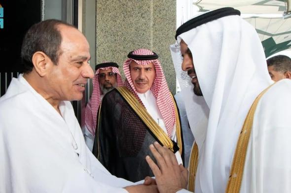 الرئيس المصري عبدالفتاح السيسي يصل جدة لأداء مناسك الحج