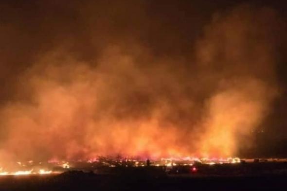 الأغواط: نشوب حريق في إحدى البساتين بمنطقة الضاية