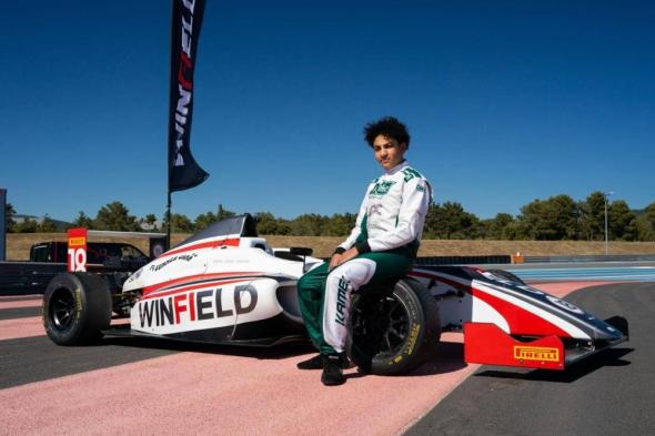بطل الكارتنغ عبد الله أيمن كامل يبدأ تجارب «الفورمولا 4»