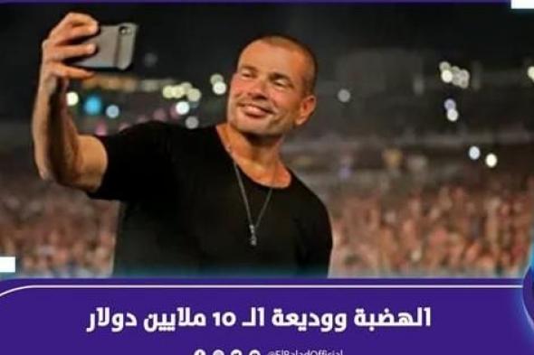 فيديوجراف.. وديعة الـ 10 ملايين دولار.. جدل في بيروت بسبب عمرو دياب وتحقيقات موسعة