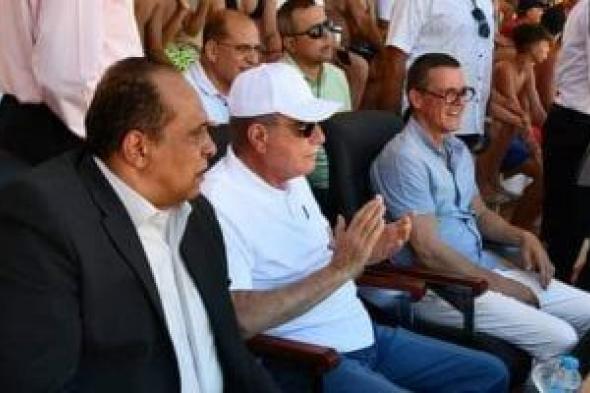 محافظ جنوب سيناء يشهد انطلاق البطولة الدولية لكرة القدم الشاطئية بشرم الشيخ