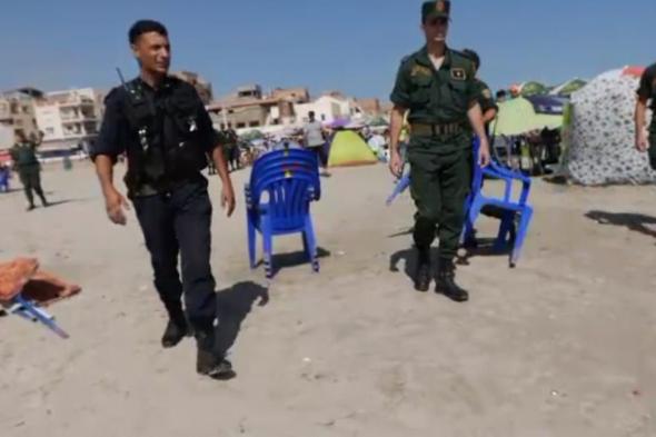 وهران: حجز 200 كرسي وطاولة و40 شمسية في مداهمة لشواطئ ارزيو