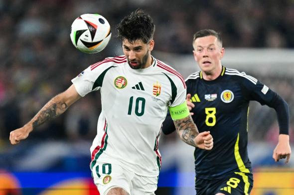 منتخب اسكتلندا يسقط أمام المجر ويُقصى من بطولة أمم أوروبا