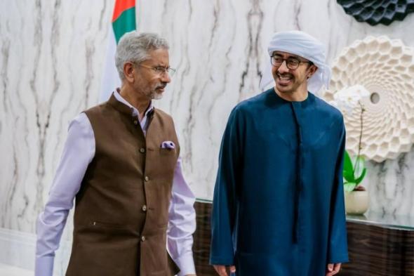 عبدالله بن زايد: الإمارات والهند ترتبطان بعلاقات استراتيجية وثيقة