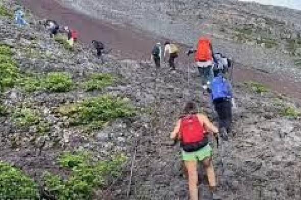 وفاة أربعة أشخاص خلال تسلق جبل فوجي الياباني