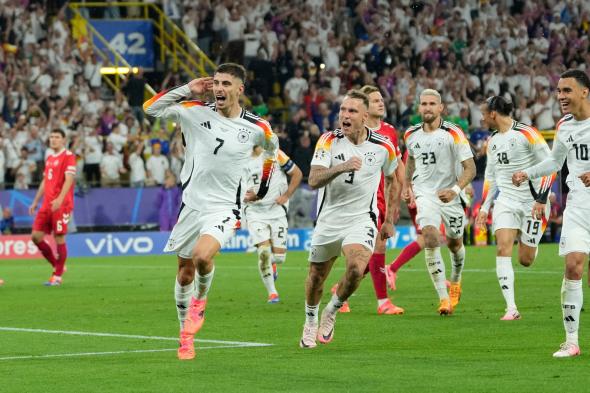 نتيجة مباراة ألمانيا والدنمارك في كأس أمم أوروبا 2024