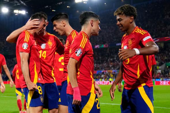 موعد مباراة إسبانيا وألمانيا في ربع نهائي كأس أمم أوروبا