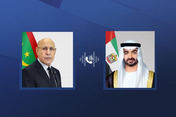 رئيس الدولة يهنئ هاتفياً محمد ولد الشيخ الغزواني بإعادة انتخابه رئيسا لموريتانيا