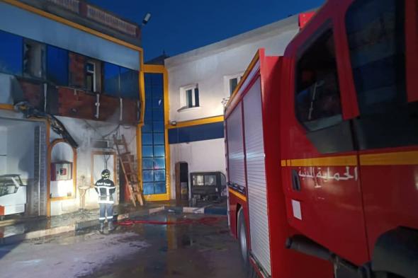 الجلفة: نشوب حريق على مستوى مطعم بمحطة الخدمات بحاسي بحبح
