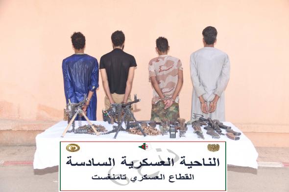 القبض على 5 ارهابيين في برج باجي مختار وتمنراست