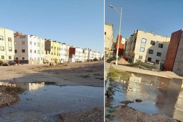 أكادير و بالصور: ضياع كميات مهمة من المياه في عز أزمة الندرة و الجفاف