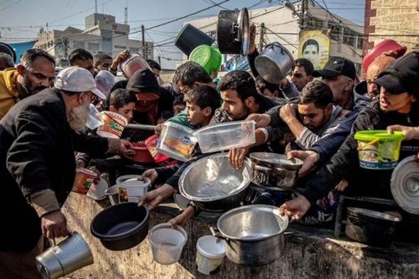 الهلال الأحمر الفلسطيني: 96% من سكان غزة يعانون من انعدام الأمن الغذائي