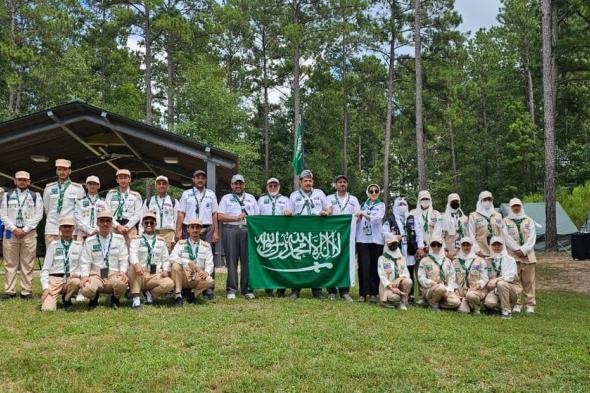 "فتيات كشافة تعليم عسير" تشاركنَ بالمخيم الكشفي الإسلامي الدولي بأمريكا