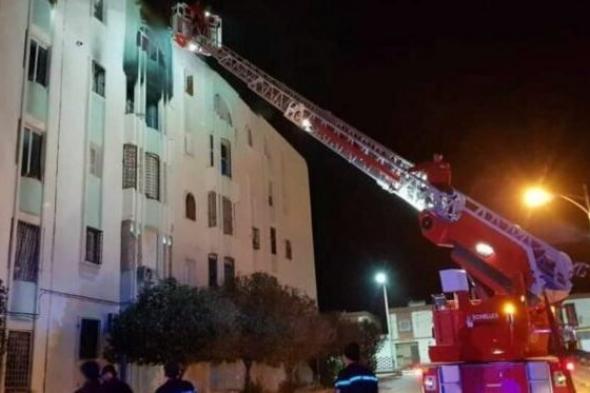 إصابة 3 أشخاص في حريق شقة بتبسة