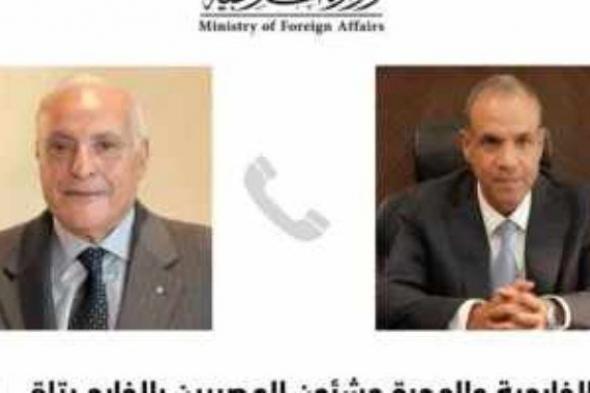وزير الخارجية لنظيره الجزائرى: نحرص على التنسيق مع الجزائر فى أزمة ليبيا