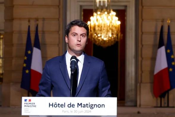 رئيس وزراء فرنسا يقدم استقالته اليوم بعد فوز ائتلاف اليسار بالانتخابات التشريعية